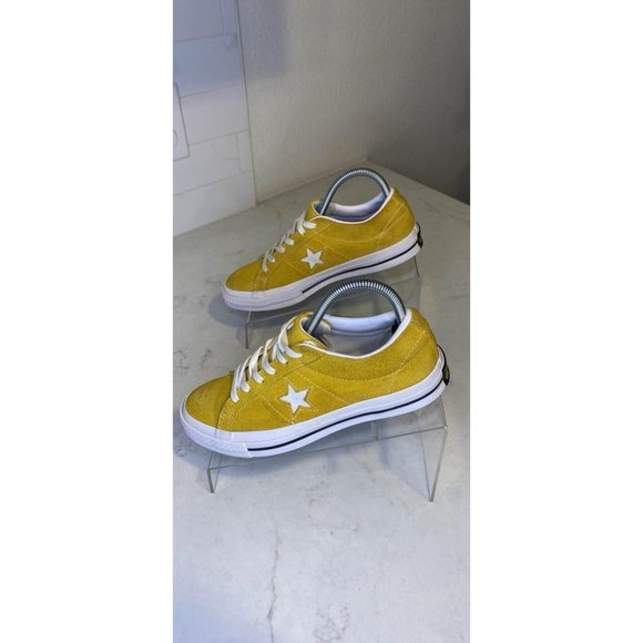 Converse One Star Ox 'Yellow Suede' Womens Size 7.5 Mens Size 5.5 - Picture 3 of 8